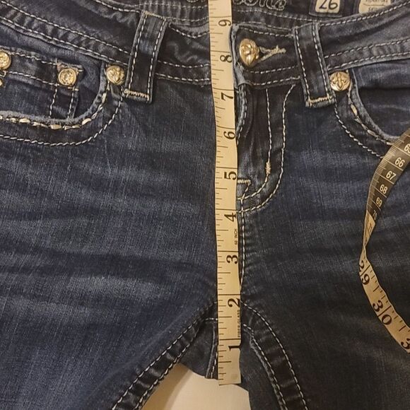 Miss me angel wing skinny jeans size 26 - Picture 5 of 10